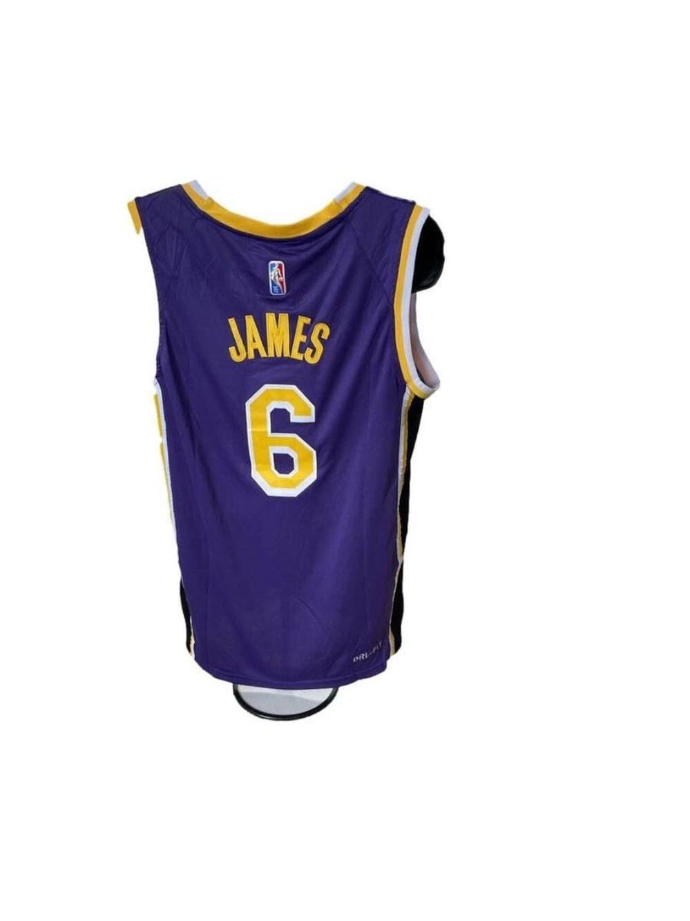 Nike Men's Dri-Fit LeBron James Los Angeles Lakers Jersey,  Size XL - Picture 3 of 4